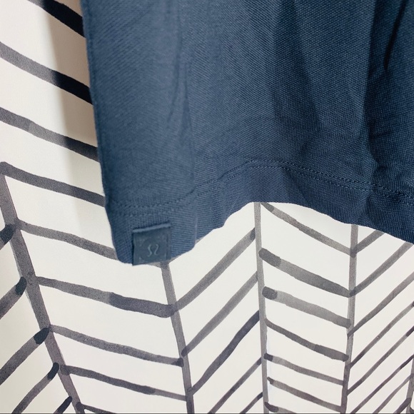 🔸 lululemon tech pique polo shirt new  obsidian - Picture 7 of 8